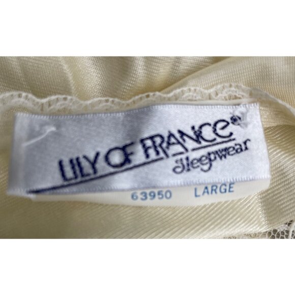 Vintage Lily Of France Lingerie Set With Lace Trim Large - Picture 5 of 11